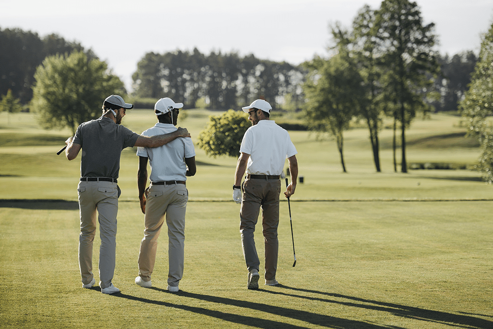 golfing golfing